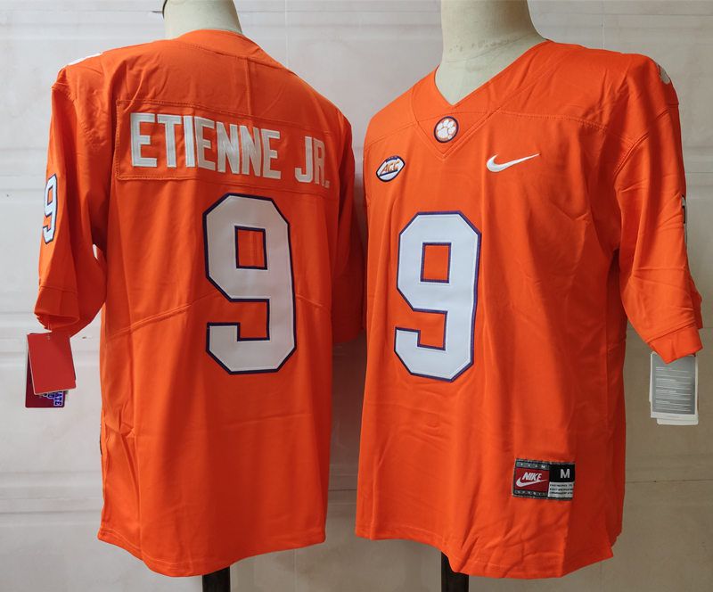 Men Clemson Tigers #9 Etienne jr Orange 2024 Nike Vapor NCAA Jersey->ncaa teams->NCAA Jersey